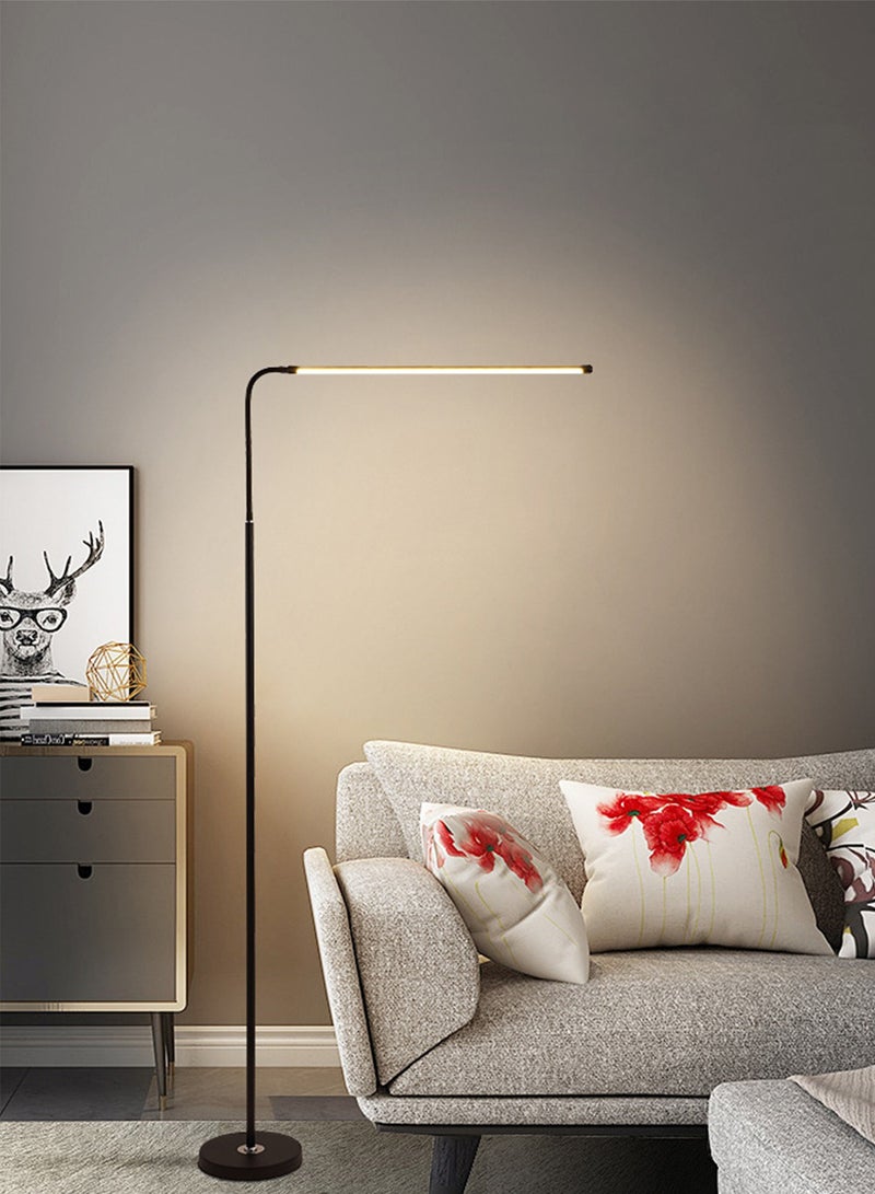 Sharpdo Nordic Tricolor Dimming LED Floor Lamp Simplicity Eye Protection Reading Standing Lamp For Living Room Bedroom Study Room Floor Lighting Touch Control - Image 3