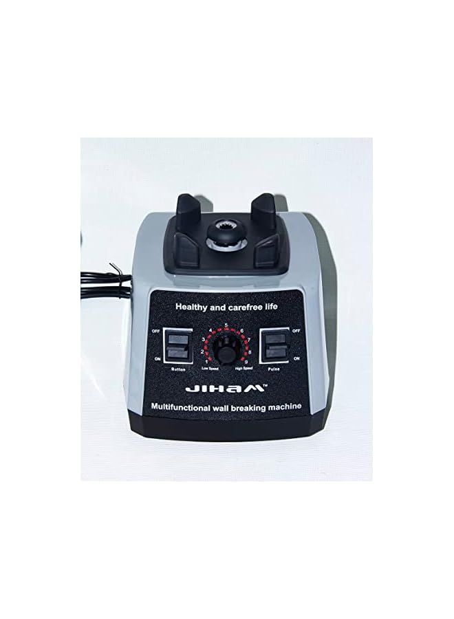 جيهام خلاط تجاري احترافي عالي التحمل، عصارة سرعة، خلاط ثلج، رمادي/أحمر 32011EJ - Image 5