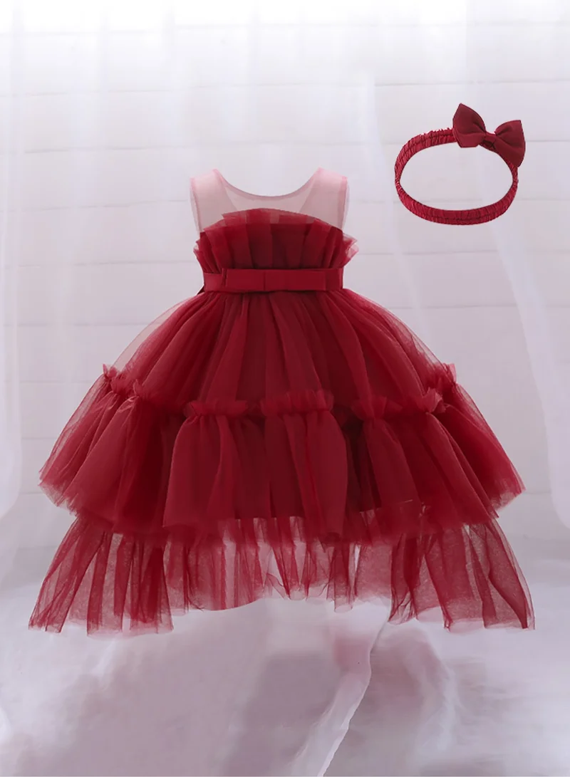 D'Daniela Layered Tulle Dress