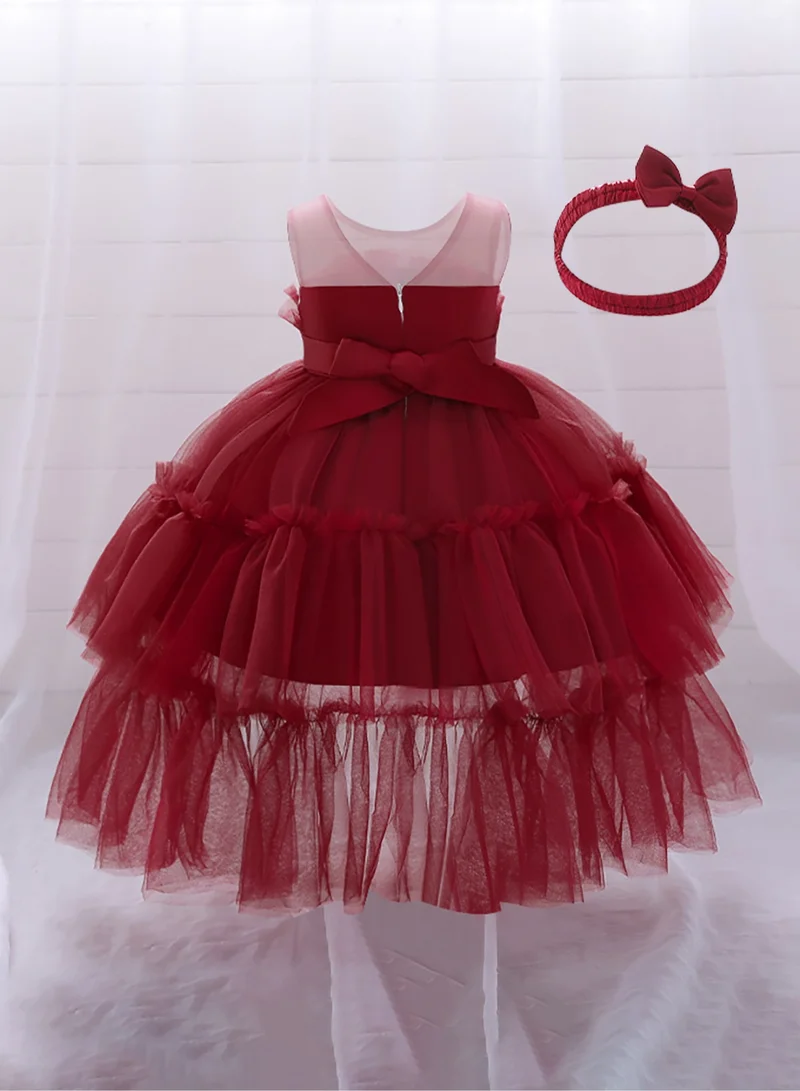 D'Daniela Layered Tulle Dress