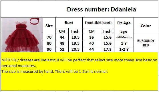 دىدانيالا فستان تول بطبقات