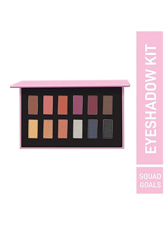 12 Eyeshadow Eye Kit- Squad Goals