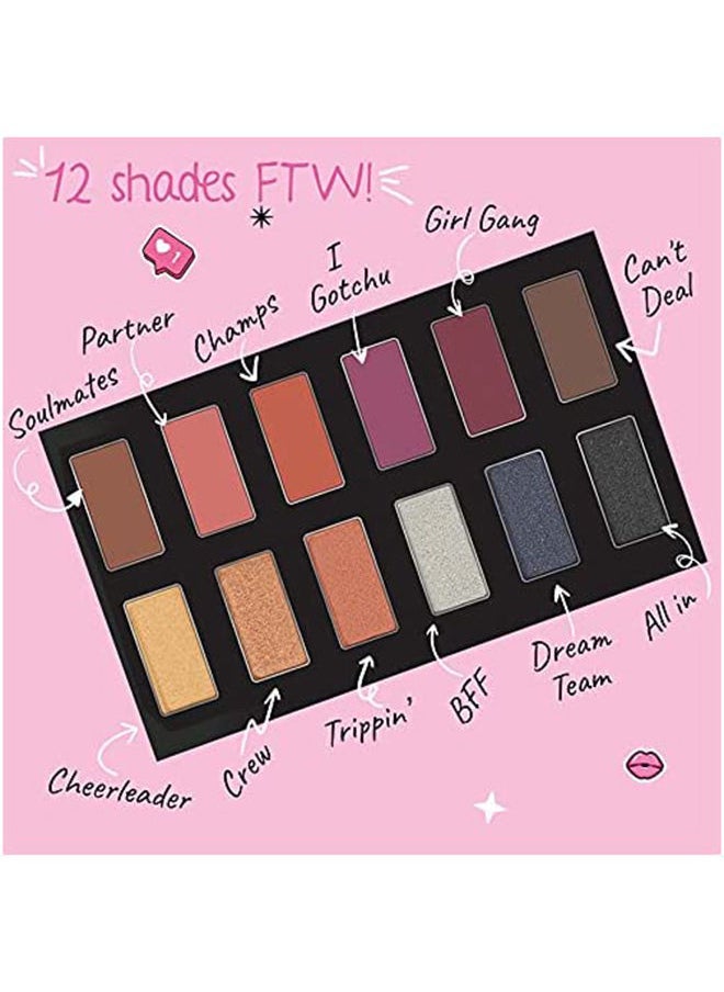 12 Eyeshadow Eye Kit- Squad Goals