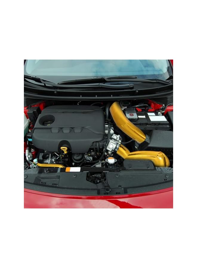 promass 2 Rolls Gold Heat Shield Tape - Aluminum Foil Heat Reflective Adhesive, Thermal Barrier Self-Adhesive Tape for Hose and Auto Use, 2 Inch x 32.8 ft - Image 5