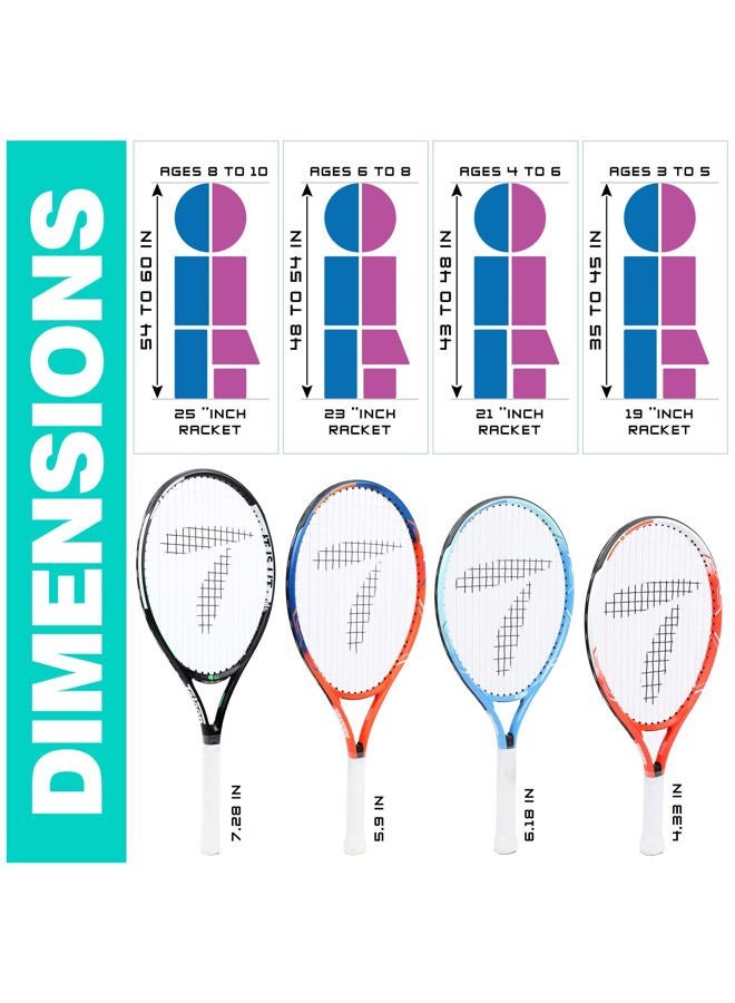 Teloon Kid Tennis Rackets (19, Orange) - Image 4