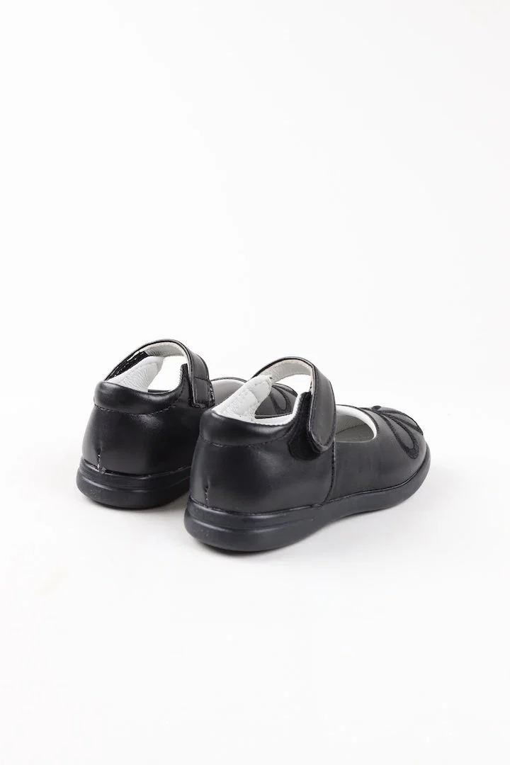 Viny Black Viny Girls Mary Jane School Shoes – Velcro Closure – Back to School Essentials – Black for Women | Best Price UAE