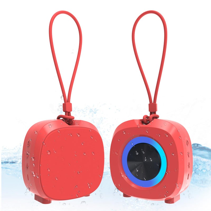 ZZB Bluetooth Speaker Portable Media Players Clear Loud Stereo Sound Deep Bass Wireless Speaker With Lights TWS IPX5 Waterproof Small Speakers Long Playtime for Home/Party/Outdoor/Beach Electronic Gadgets - Image 1