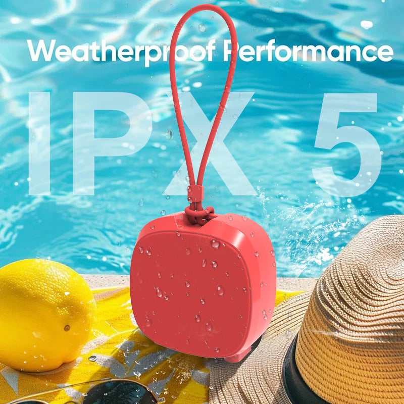 ZZB Bluetooth Speaker Portable Media Players Clear Loud Stereo Sound Deep Bass Wireless Speaker With Lights TWS IPX5 Waterproof Small Speakers Long Playtime for Home/Party/Outdoor/Beach Electronic Gadgets - Image 2