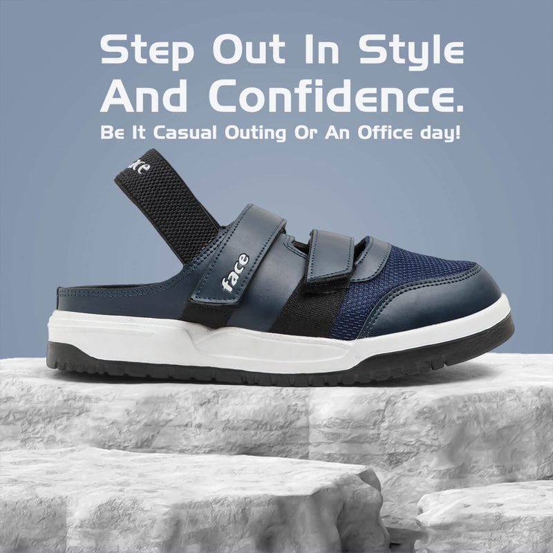 Face أحذية صيفية بحرية للرجال - Image 4