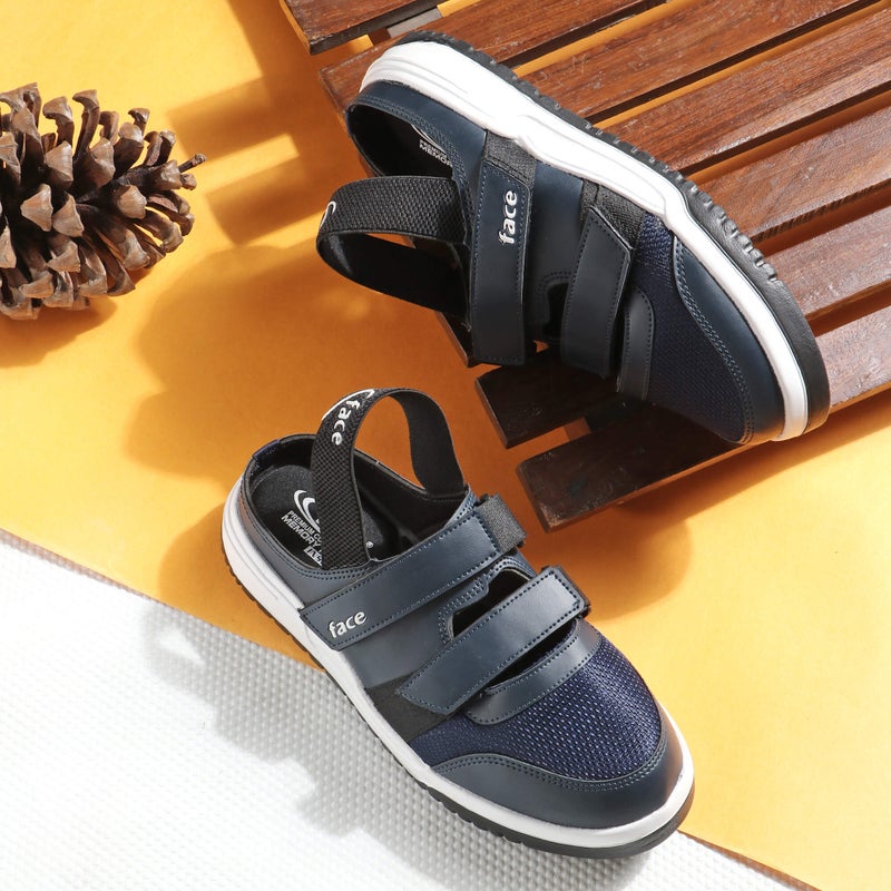 Face أحذية صيفية بحرية للرجال - Image 2