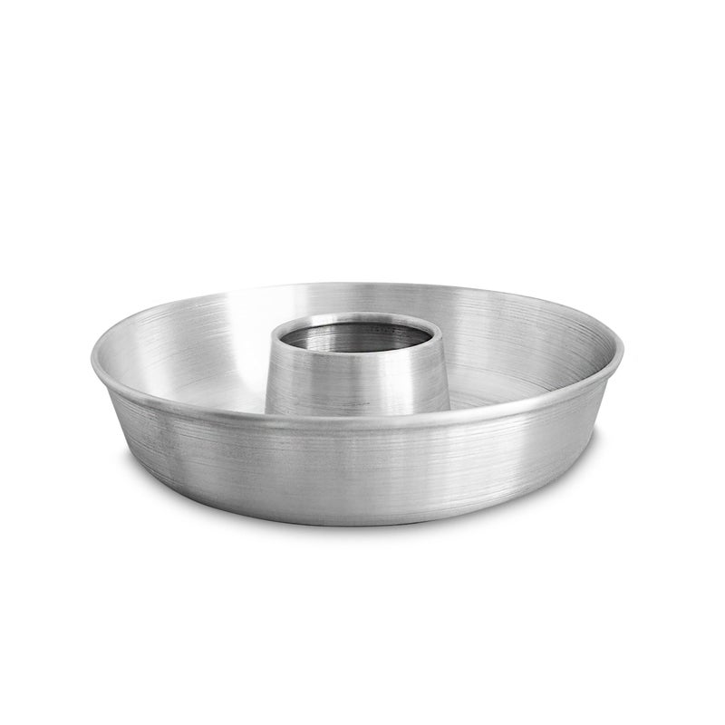 GLOBE ROCKET Aluminum Ring Cake Pan 8 in  Ring Mold Pan  Fluted Tube Pans for Baking Pound Cake  Flan Molds for Baking  Molde para Flan  Molde para Chocoflan  Moldes para Pasteles