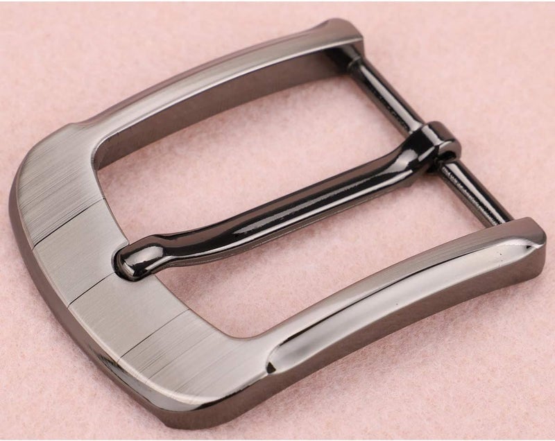 McFanBe 1.5 Inches (38-40 mm) Belt Buckle Single Prong Square Replacement Buckle for Men Women Belt - Image 2