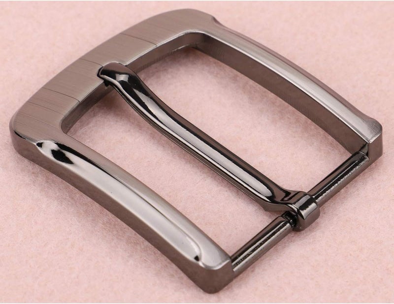 McFanBe 1.5 Inches (38-40 mm) Belt Buckle Single Prong Square Replacement Buckle for Men Women Belt - Image 3