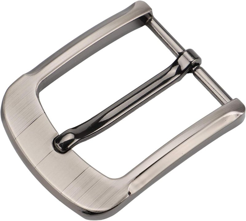 McFanBe 1.5 Inches (38-40 mm) Belt Buckle Single Prong Square Replacement Buckle for Men Women Belt - Image 1