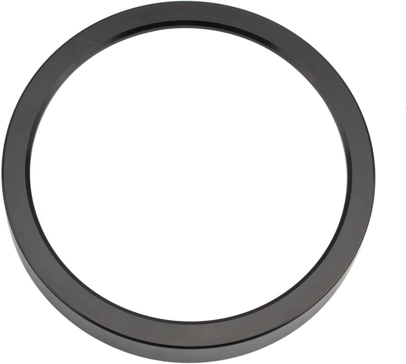 Vuzmode Motorcycle Black Speedometer Trim Bezel Cover - Image 5