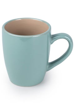 Shallow Moire 4-Piece Mugs Set Kitchen Dinnerware, Ceramic, Stoneware 385ml - Two Tone  - Image 2
