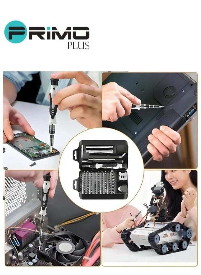 PRIMO PLUS 115-In-1 Magnetic Precision Screwdriver Set Black. - Image 5