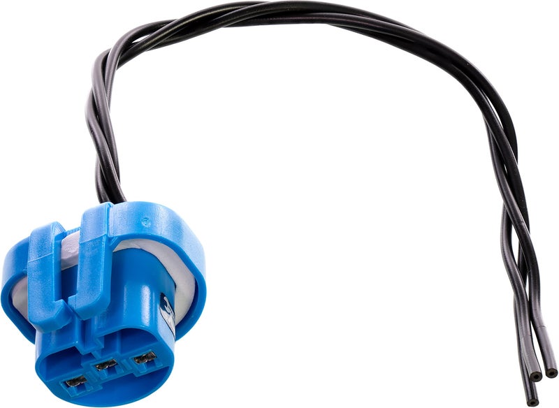 APDTY 96922 Halogen Headlight Bulb Pigtail Connector - Image 2