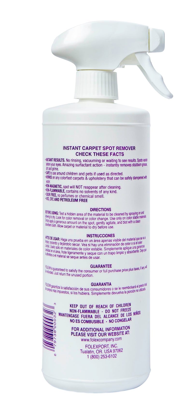 FOLEX Instant Carpet Spot Remover, 32oz, Pack of 2 - Image 3