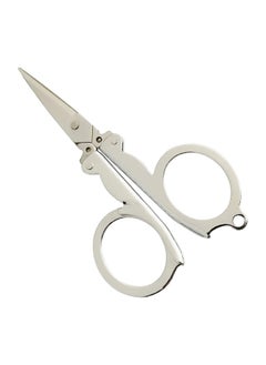 Generic 1Pcs Pocket Folding Keychain Scissors Emergency Travel Metal Scissors  - Image 3