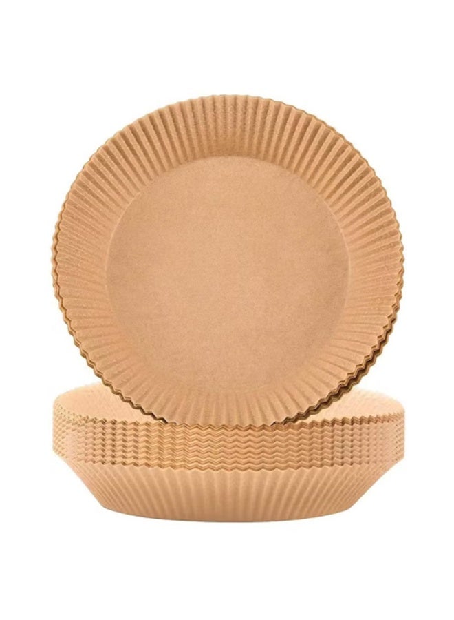 Air fryer special paper, disposable non-stick oil paper, high-temperature resistant and suitable for household deep fryers, easy-to-clean baking pad paper - Image 2