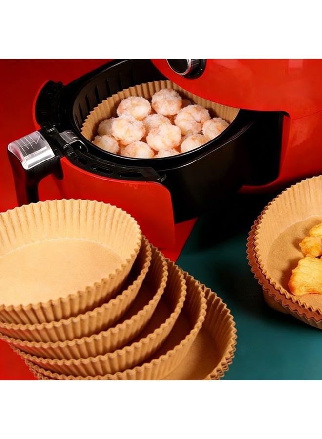 Air fryer special paper, disposable non-stick oil paper, high-temperature resistant and suitable for household deep fryers, easy-to-clean baking pad paper - Image 5