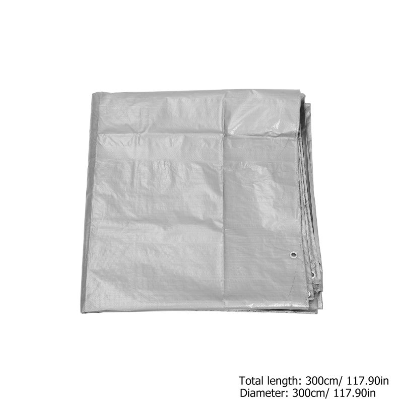 Outdoor Tarpaulin Film Canopy Rainproof Sunshield Heavy Duty Tarp Portable Camping Tarp - Image 4