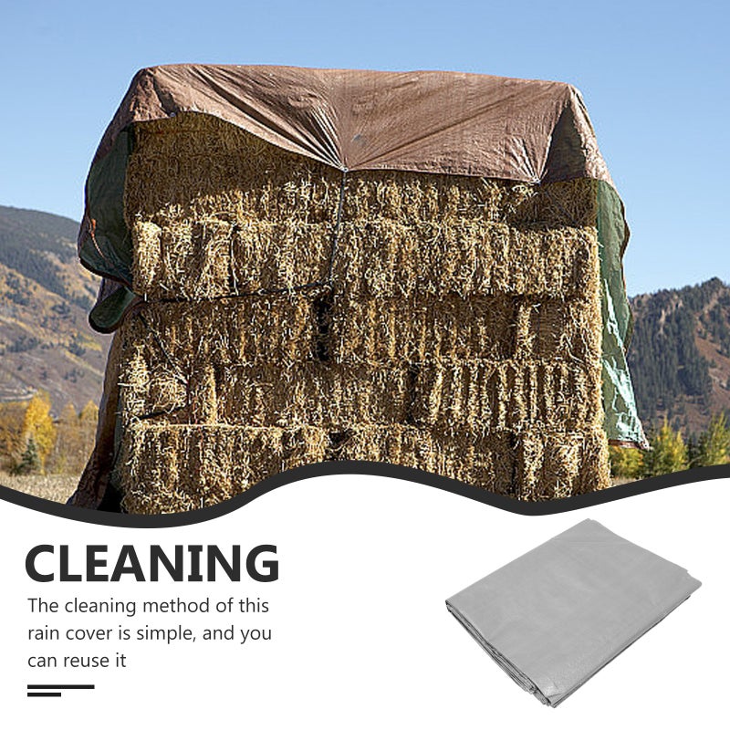 Outdoor Tarpaulin Film Canopy Rainproof Sunshield Heavy Duty Tarp Portable Camping Tarp - Image 5