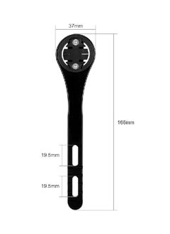 NIBEMINENT Road Bike Handlebar Computer Flashlight Holder Bracket 89g  - Image 2