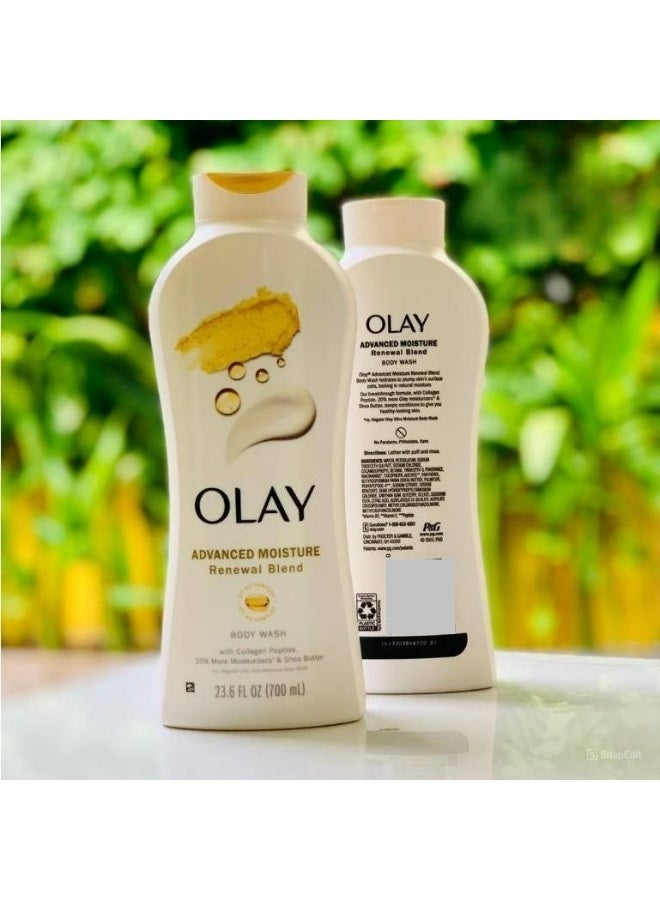 غسول للجسم بتركيبة متطورة لتجديد الرطوبة 700 مل