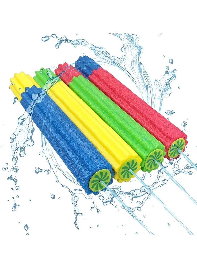 مسدس ماء فوم ملون للسباحة والألعاب المائية – لعبة آمنة وخفيفة للأطفال والكبار – مسدس رشاش للماء في حمام السباحة والبحر ( قطعة واحدة ) - Image 3