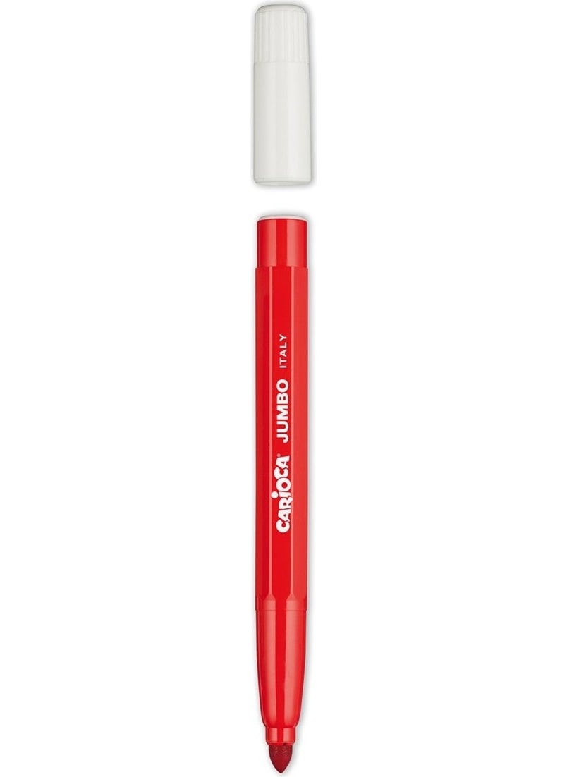 carioca Jumbo Super Washable Felt Tip Crayons 12 Pack 40569  - Image 3