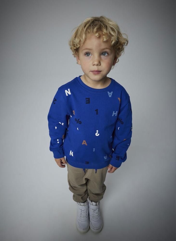 NAME IT Kids Printed Crew Neck Sweatshirt - Image 1