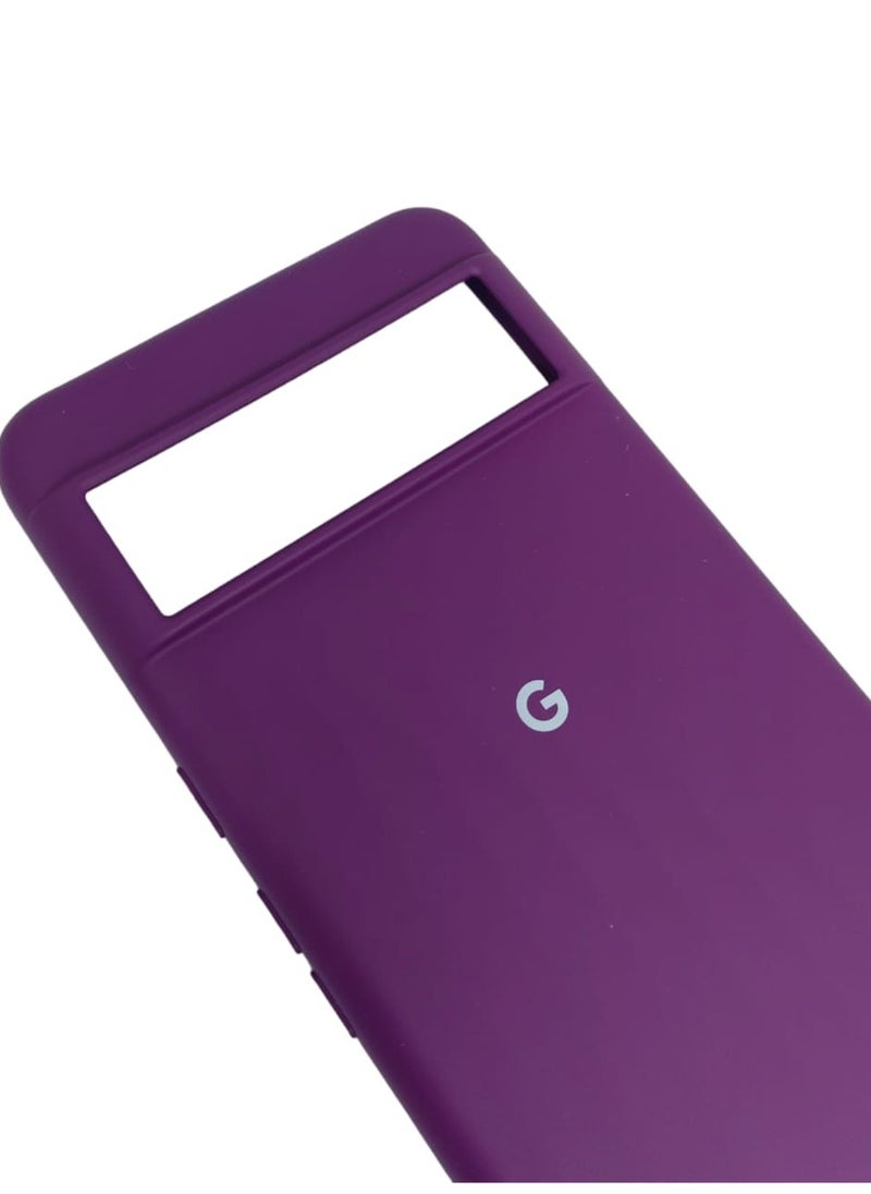 Blue Sky - Google Pixel 8 Pro Case Cover Compatible For Google Pixel 8 Pro Pure Color Liquid Silicone Shockproof Full Coverage Case - Image 1