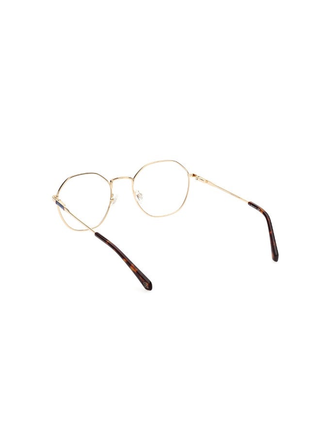 غانت نظارة طبية بشكل جيومتريك للرجال بأذرع معدنية GA3256  مقاس 53 - Image 3