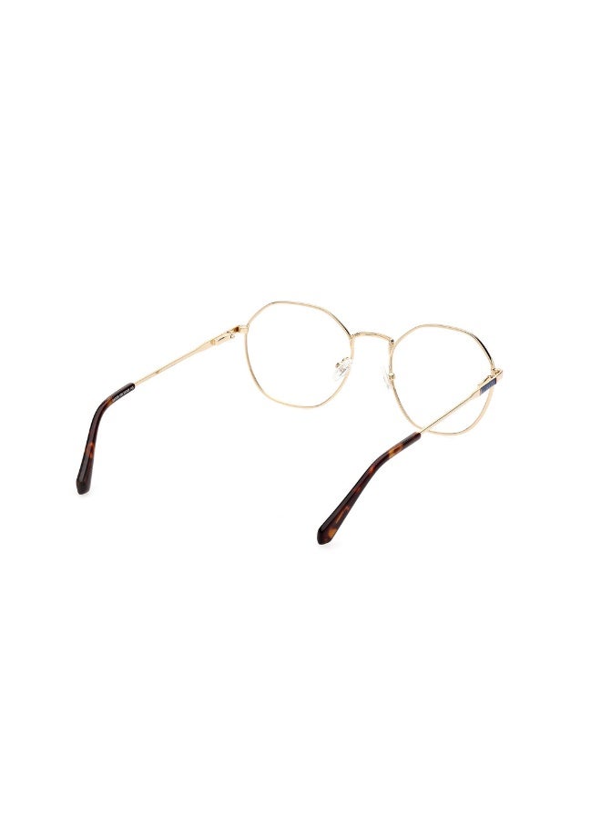 غانت نظارة طبية بشكل جيومتريك للرجال بأذرع معدنية GA3256  مقاس 53 - Image 5