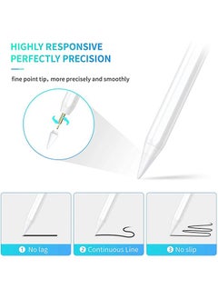Generic Stylus Pen for iPad with Palm Rejection, Active Pencil Compatible with (2018-2022) iPad Pro 11 & 12.9 inch, iPad 9th/8th/7th/6th Gen, iPad Air 5th/4th/3rd Gen,iPad Mini 6th/5th Gen  - Image 2