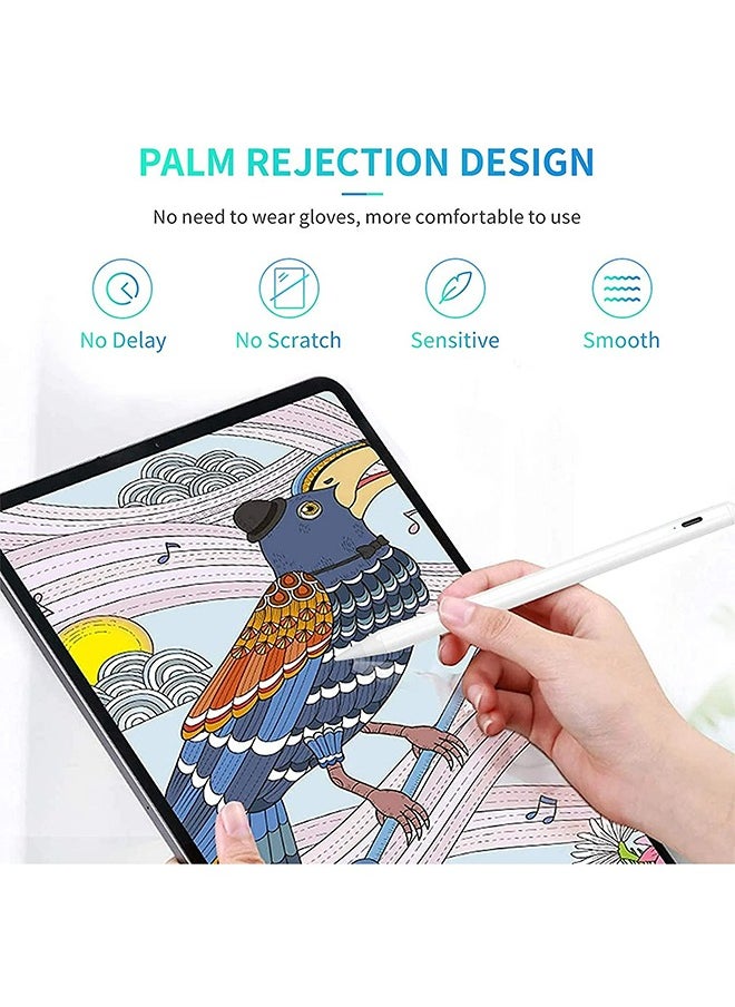 Generic - Stylus Pen for iPad with Palm Rejection, Active Pencil Compatible with (2018-2022) iPad Pro 11 & 12.9 inch, iPad 9th/8th/7th/6th Gen, iPad Air 5th/4th/3rd Gen,iPad Mini 6th/5th Gen - Image 1