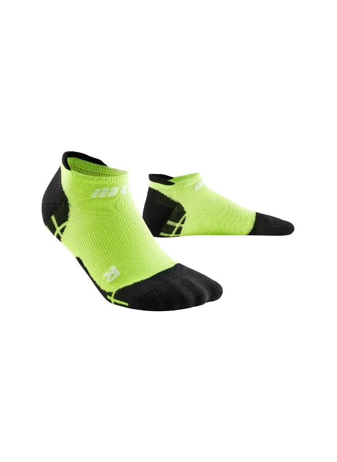CEP CEP - Ultralight Compression Socks No Show Flash Green/Black Men