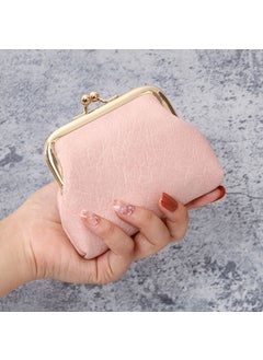 New Chic Ladies Clutch Mini Coin Purse Versatile Wallet Pink