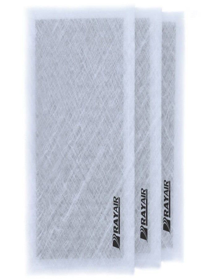 RAYAIR SUPPLY 20x30 Replacement Filter Pads Designed to Fit MicroPower Guard Air Cleaner 20x30 Refills (3 Pack) White - Image 1
