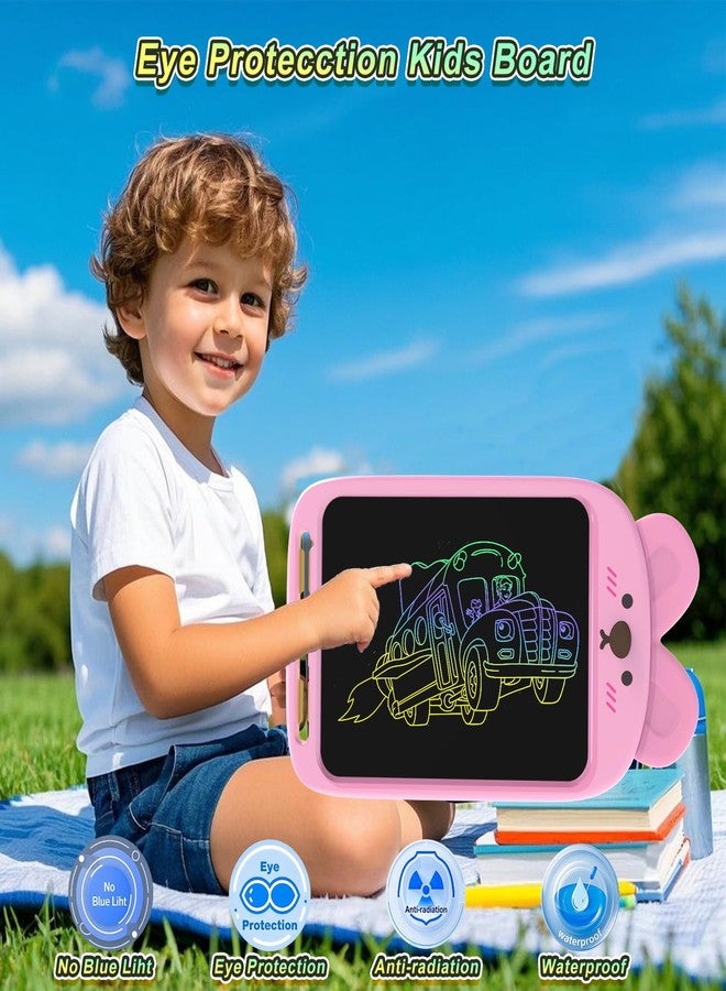 لوحة كتابة بشاشة LCD مقاس 10 بوصات من CHAFEGY، لعبة لوحة رسم قابلة للمسح، لوحة رسم أرنب لطيفة للأطفال من عمر 2 إلى 6 سنوات - هدية تعليمية لعيد الميلاد (أرنب) - Image 5