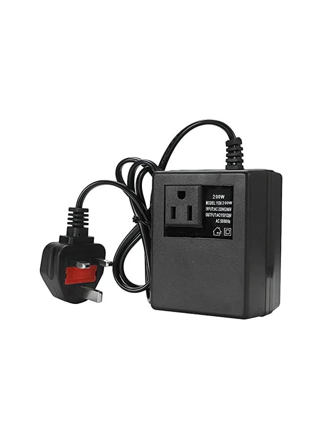 promass 220V To 110V Voltage Converter, Travel Power Adapter Step Down Voltage Converter 220V to 110V Transformer for Hair Straightener, TVs, Laptops - Image 2