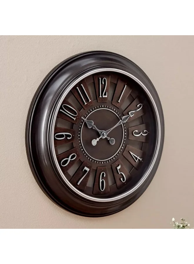Home Box Saratoga Wall Clock 46 x 5.5 x 46 cm