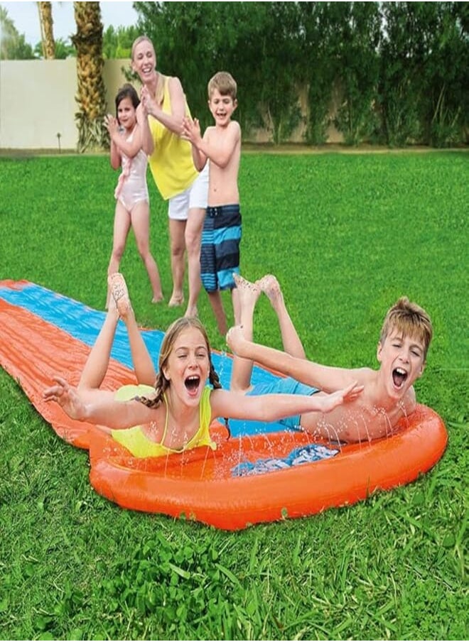 Bestway Bestway 52328 H2OGO Lawn Double Water Slide - 488cm 
