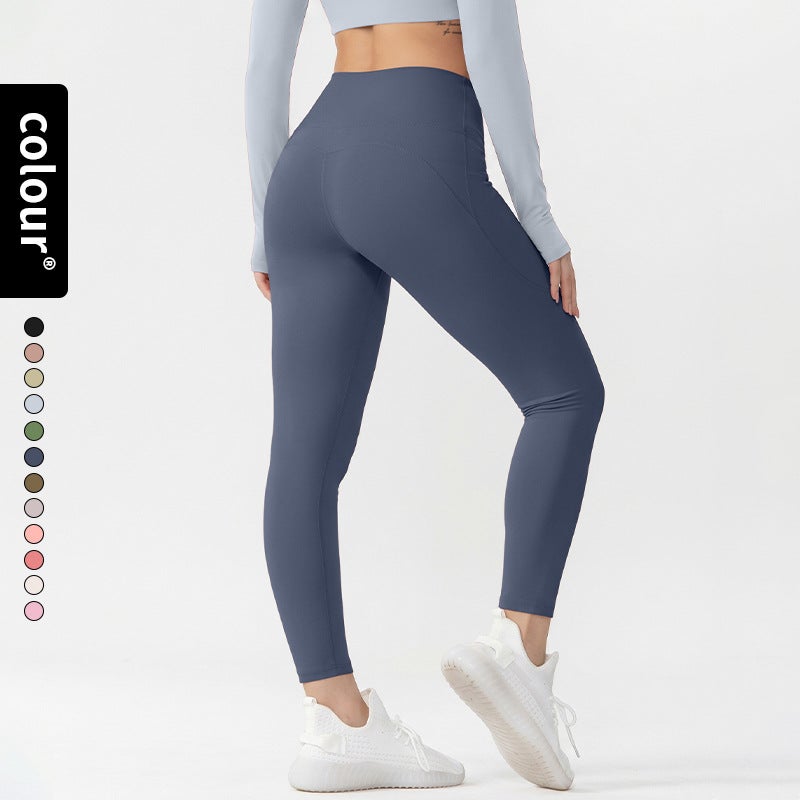 Women's Quick-Dry High-Waist Yoga Leggings with Tummy Control & Butt Lift - Image 1
