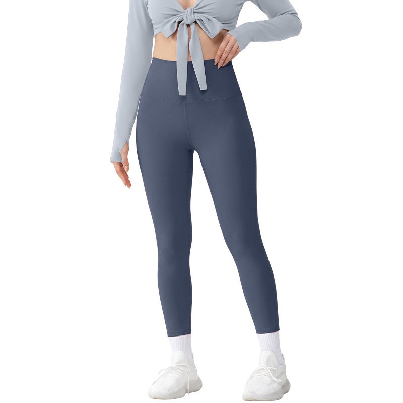 Women's Quick-Dry High-Waist Yoga Leggings with Tummy Control & Butt Lift - Image 4