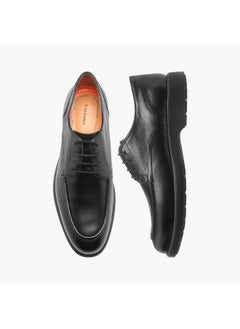 Le Confort Men's Textured Derby Shoes with Lace-Up Closure  - Image 1