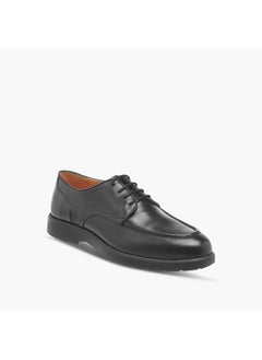 Le Confort Men's Textured Derby Shoes with Lace-Up Closure  - Image 2