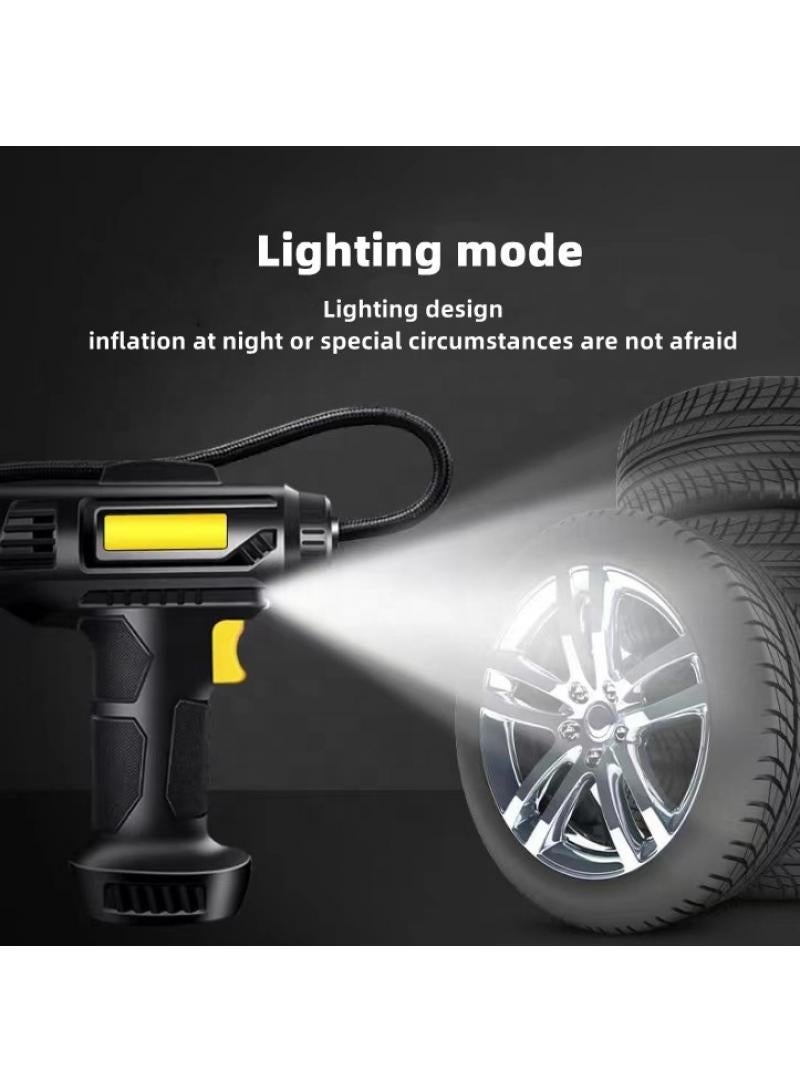 Digital Cordless Car Air Pump Rechargeable Small Car Air Compressor Wireless Handheld Portable Car Tire Inflator-1 - Image 4